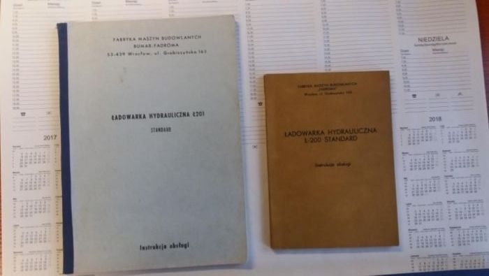 Katalog części Ładowarka Fadroma ł200 Ł201  Ł220 ŁK1 Ł34