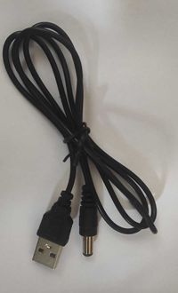 кабель для підключення роутера (перехідник USB to DC, 5.5/2.1 )