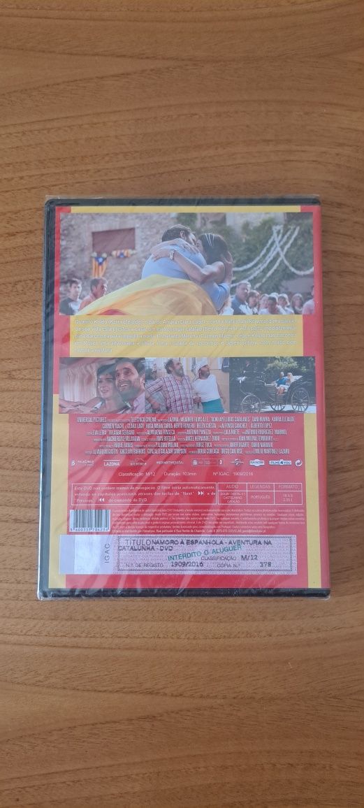 DVD original Namoro À Espanhola