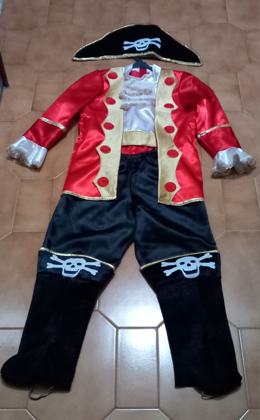 Fato de carnaval  pirata