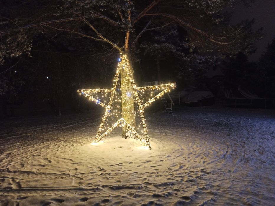 Gwiazda dekoracja Boże narodzenie XXL 270cm