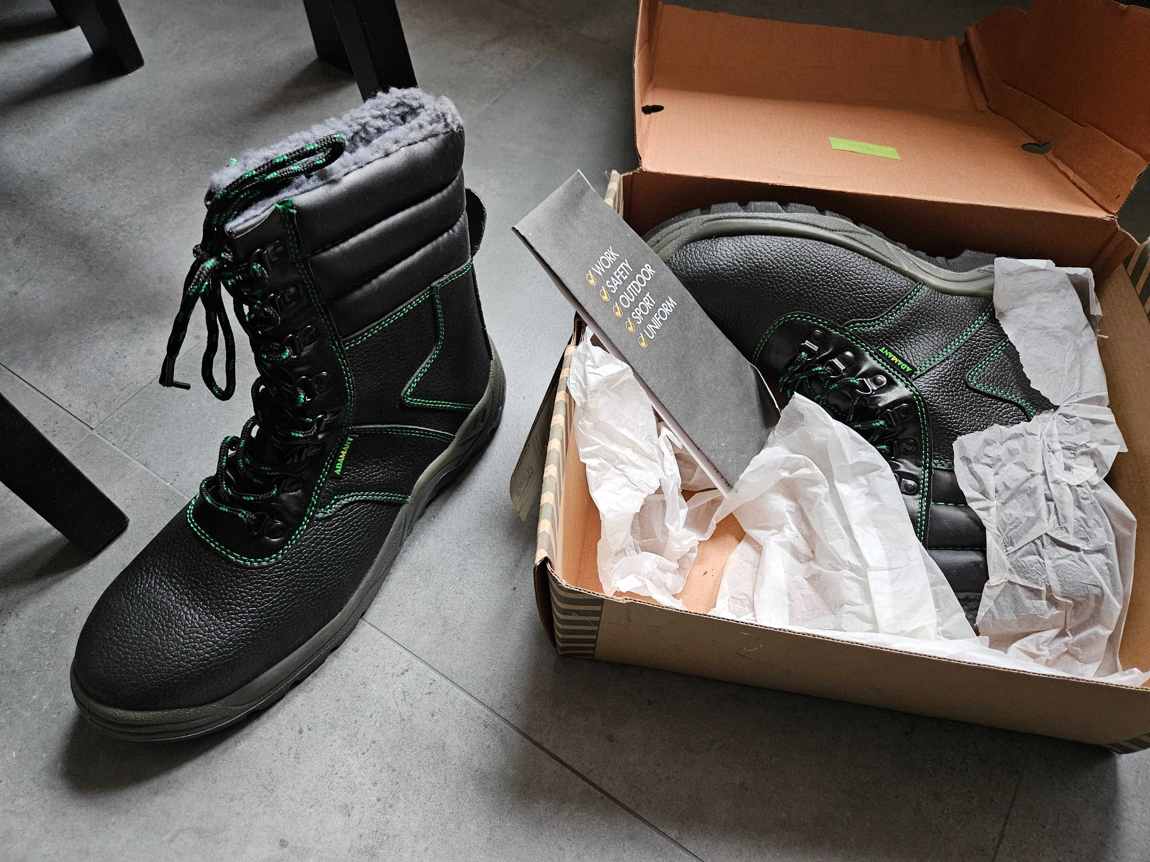 NOWE Trzewik Roboczy roz. 43 ocieplany Adamant Classic Winter Boot S3