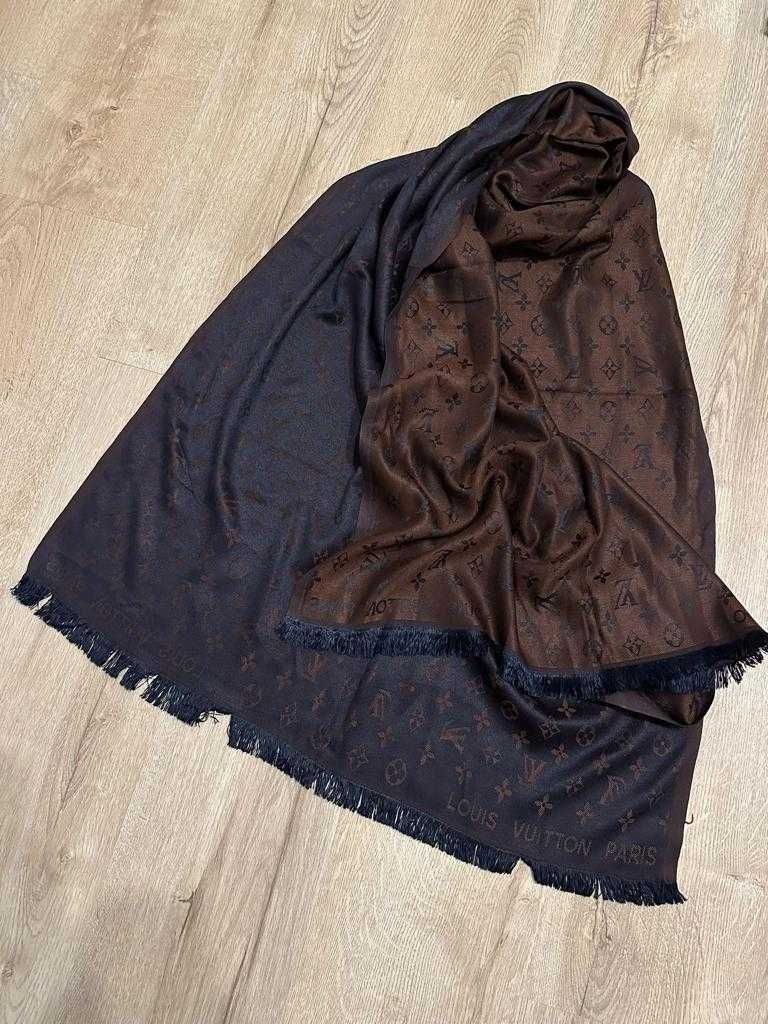 Szal grubszy Louis Vuitton LV nowość damskie meskie