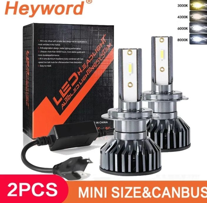 Lampadas led h1 marca heyword