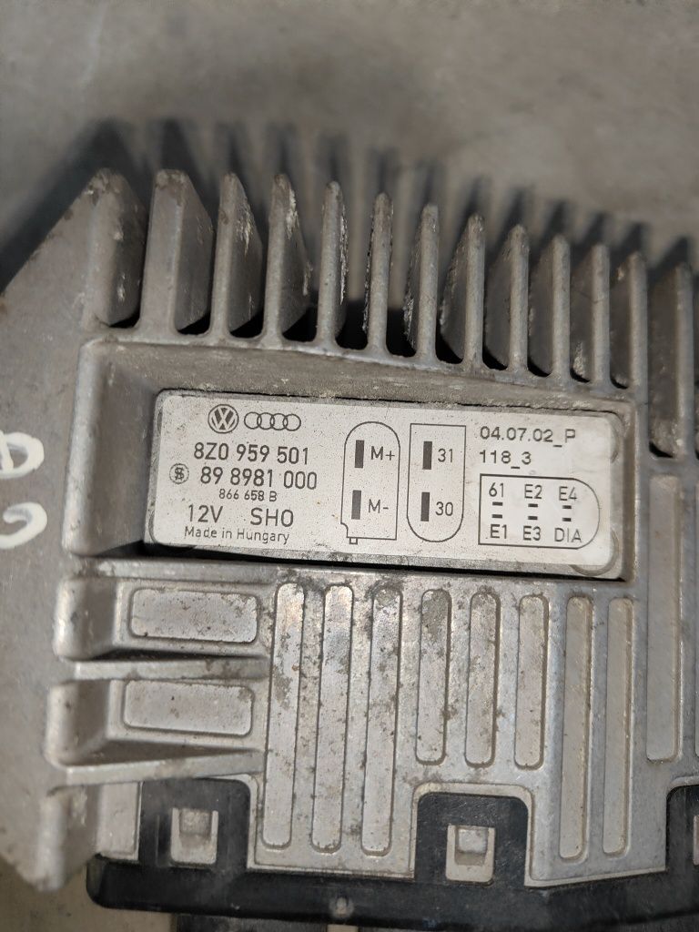 Audi A2 moduł sterownik wentylatora 8Z0.959.501 i inne