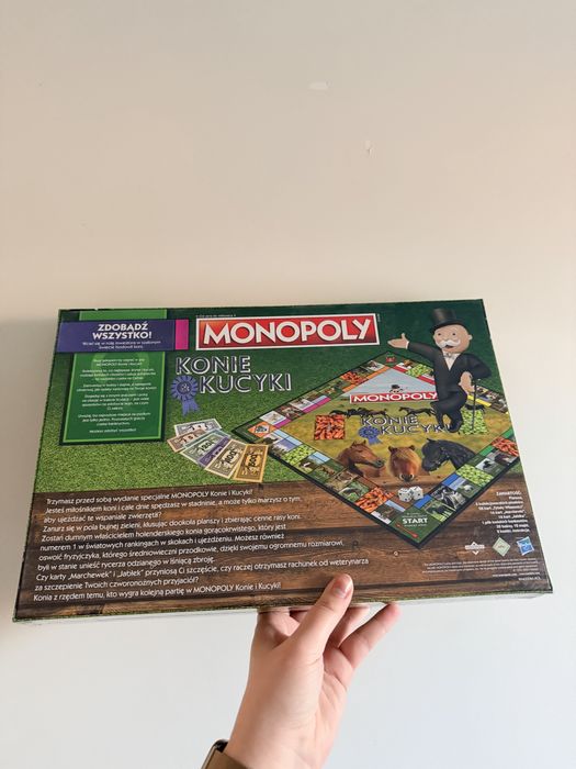 Monopoly Konie i kucyki gra planszowa nowa