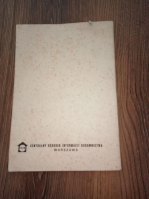 L. Urban Stosowanie wapna gaszonego w budownictwie niskim 1970r