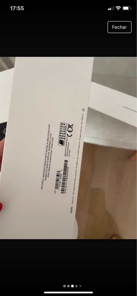 Apple watch serie 6 (pequeno)