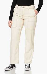 FIND. Spodnie jeansy damskie prosty krój, W30xL32