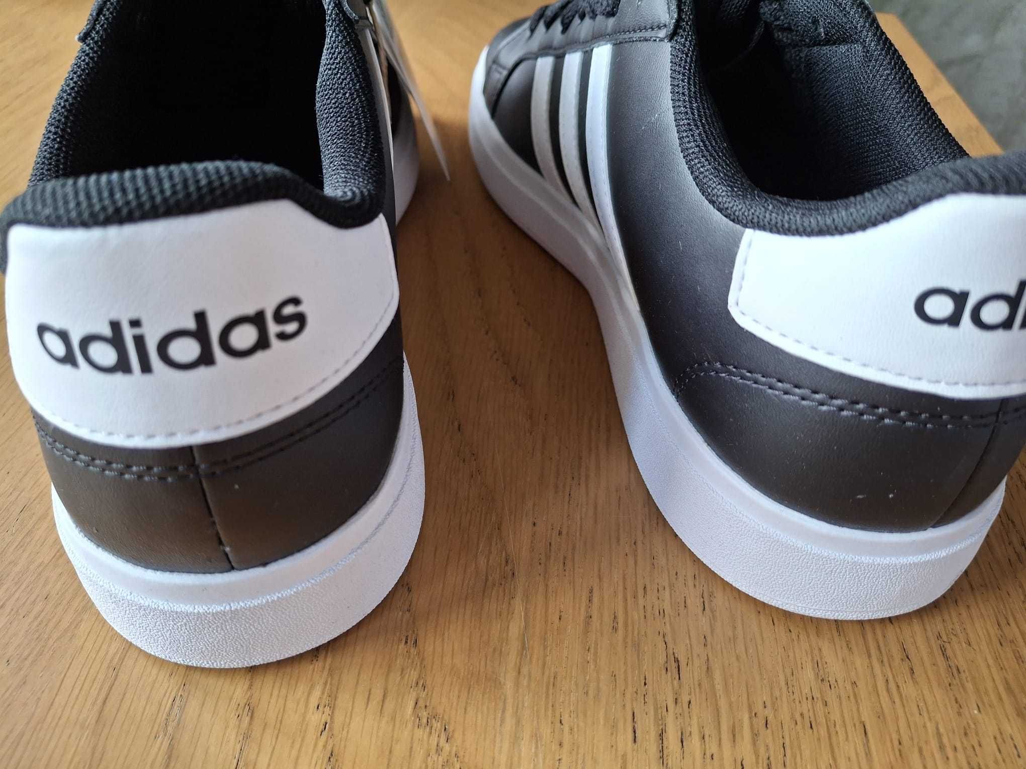 Sneakersy ADIDAS Grand Court GW6503, kolor czarny, rozm. 39,5