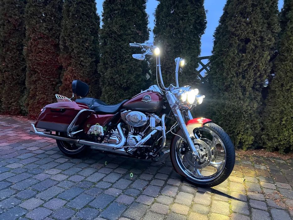 Harley-Davidson Touring Road King FLHRC * Koło 21Cala* Chicano Style * * Tempomat * Softail * Transport