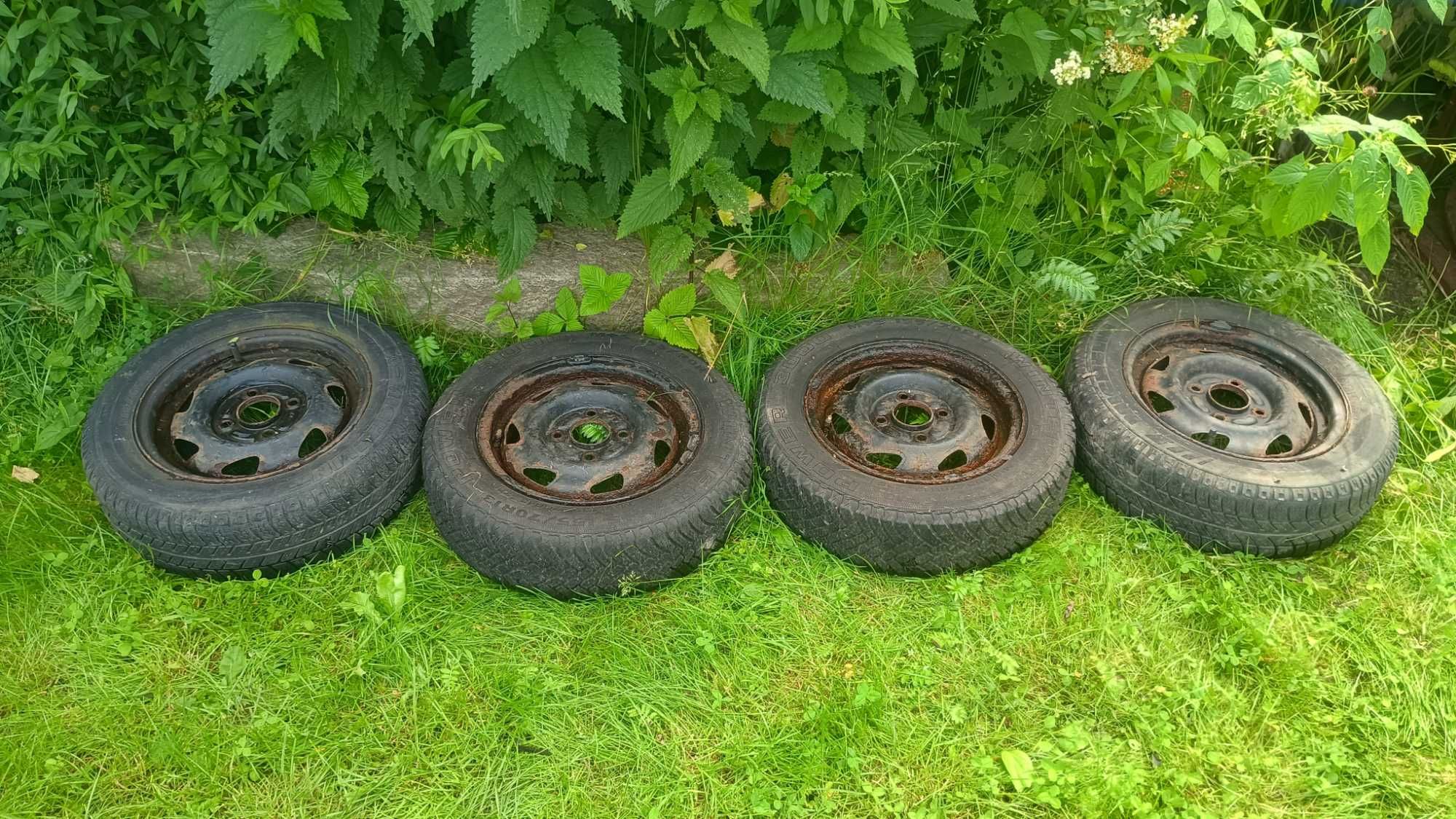 4 Koła z Oponami FORD FIESTA 1992roku - stan jak na zdjęciach