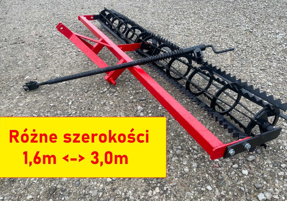 STRUNOWY wałek do kultywatora / talerzówki ze śrubą -MOCNY-