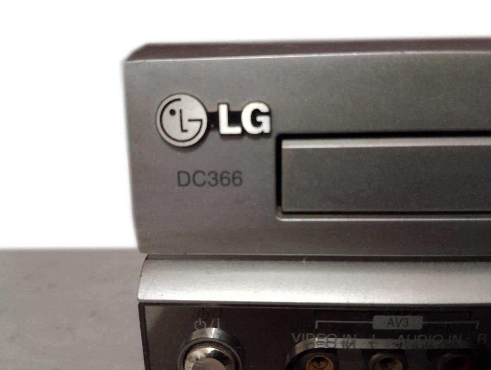 Видеомагнитофон  LG DC366.  VHS+DVD