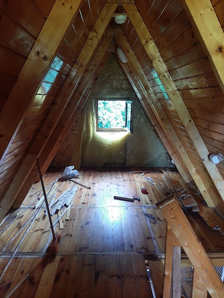 Sprzedam domek drewniany typu Brda ok. 45m2 do przeniesienia-rozłożony