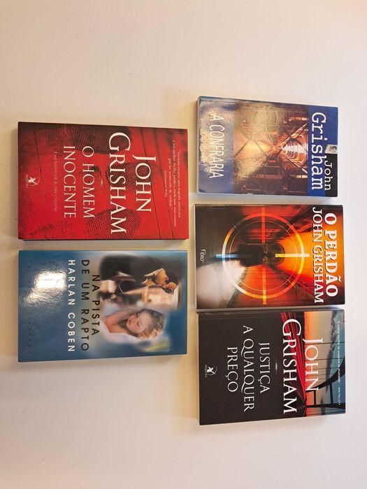 Livros policiais, espionagem e aventura de autores internacionais