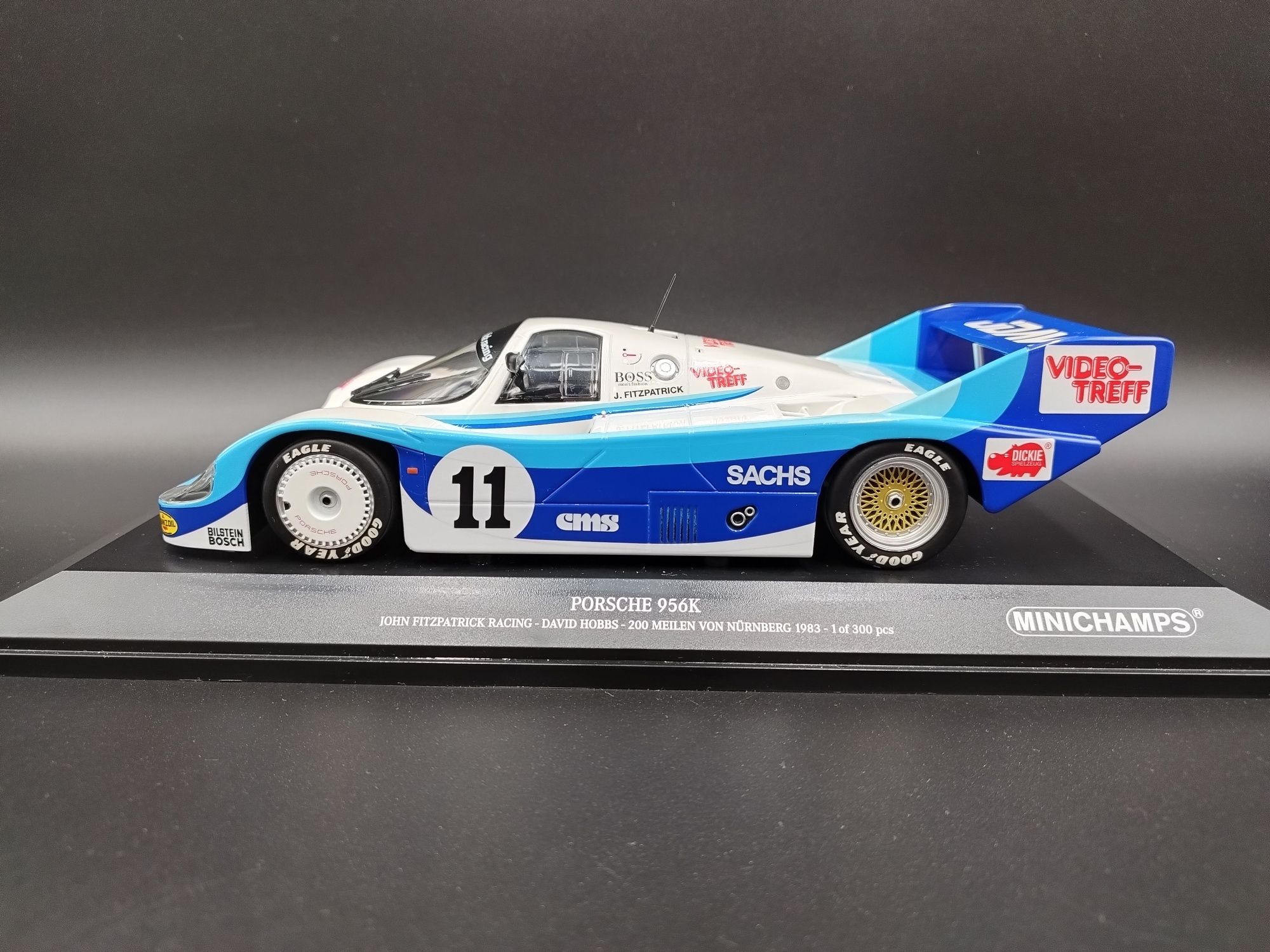 1:18 Minichamps 1983  Porsche 956K model limit 300 sztuk