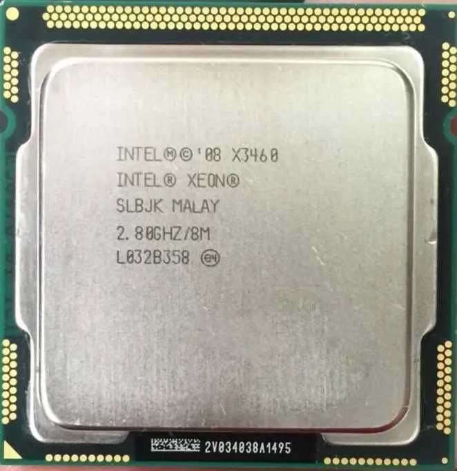 Процессор Intel 1Gen LGA1156 Xeon X3460 8X2.80-3.46GHz 8M Cashe 95W