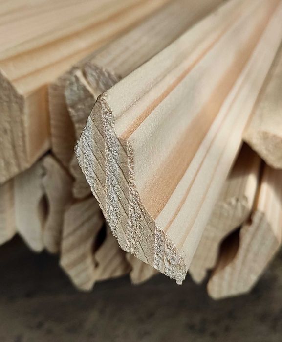 Плінтус дерев'яний, притворна стиковочна планка, кути, уголки