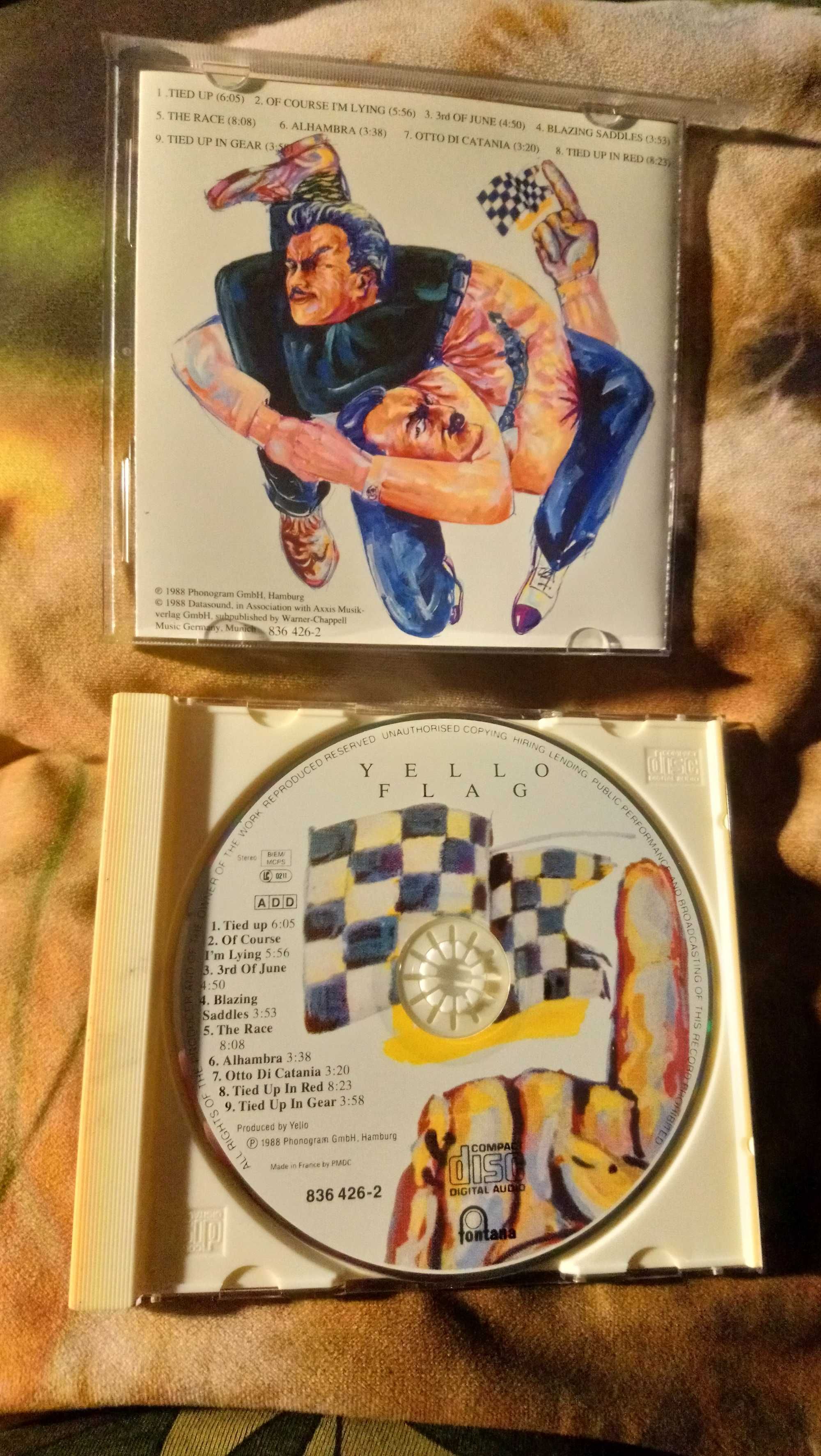 Yello flag płyta CD