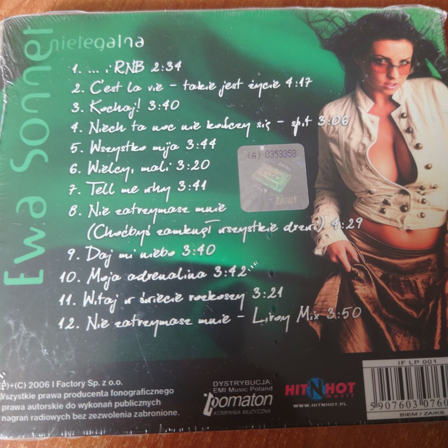 Ewa Sonnet nielegalna CD