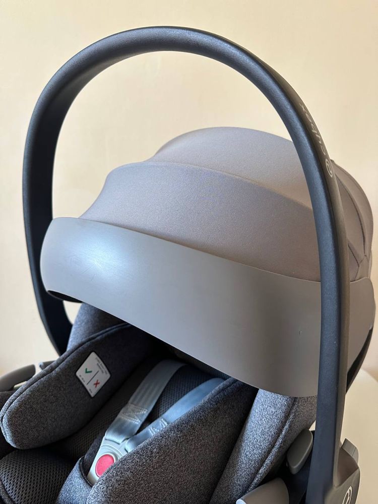 Cybex Cloud T Plus Mirage Grey Сайбекс автолюлька