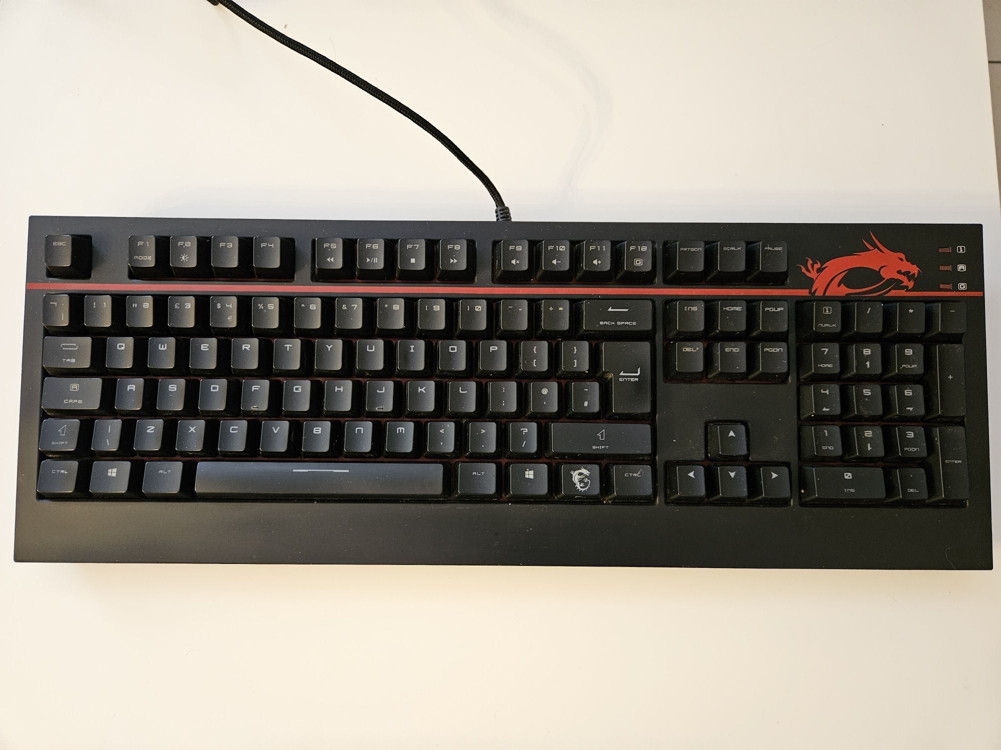 Klawiatura Gamngowa MSI GK-701