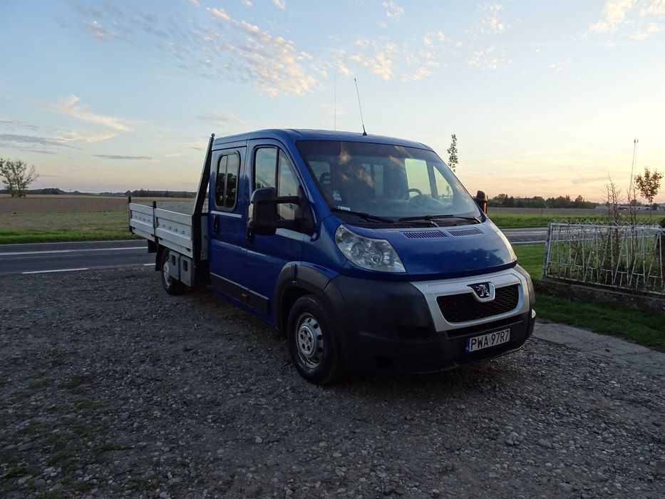 Peugeot Boxer 3.0 HDI paka niebieski metalik