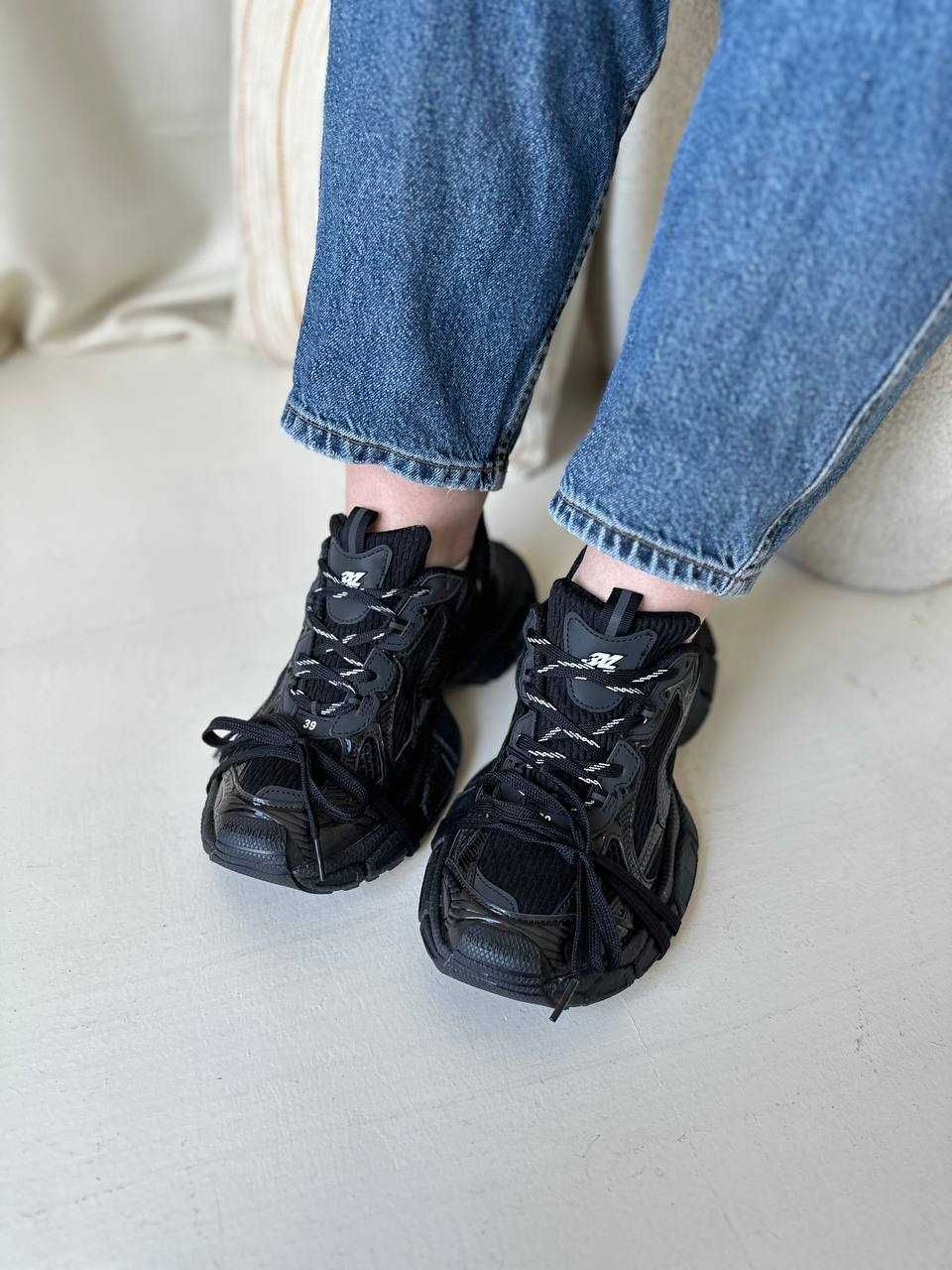 Жіночі кросівки Balenciaga 3XL чорний 0642 ЯКІСТЬ