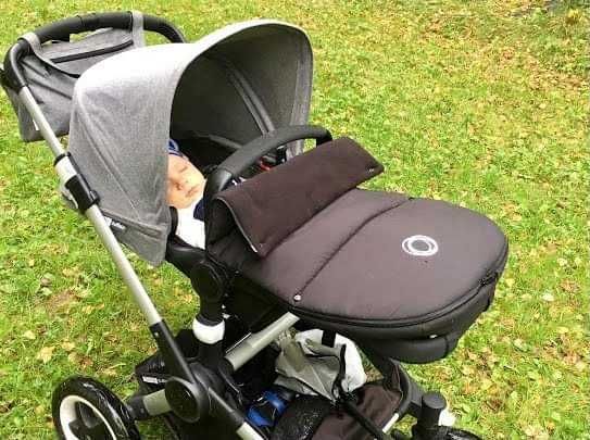 Bugaboo Buffalo Grey + oryginalne dodatki, po jednym dziecku