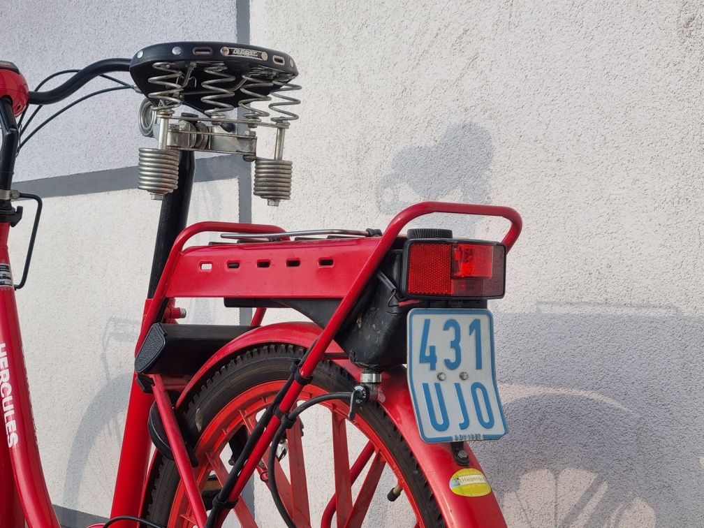 Sachs 301 e-start Herkules rower z napędem spalinowym.
