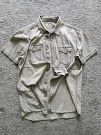 Джинсовая рубашка с коротким рукавом Jack & Jones