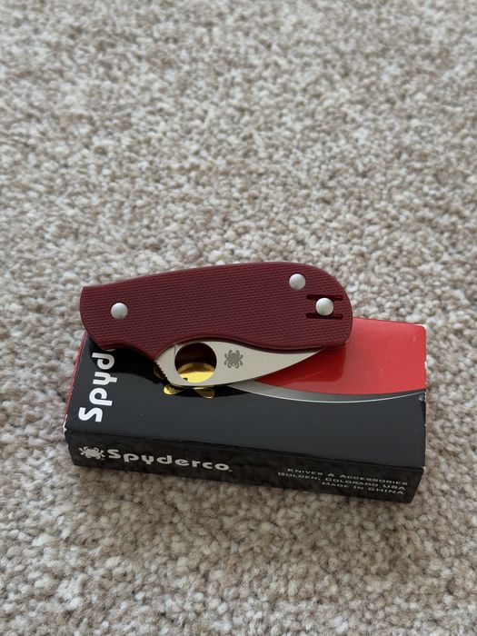 Spyderco Squeak Heinnie Edition M398 factory second, складний ніж.