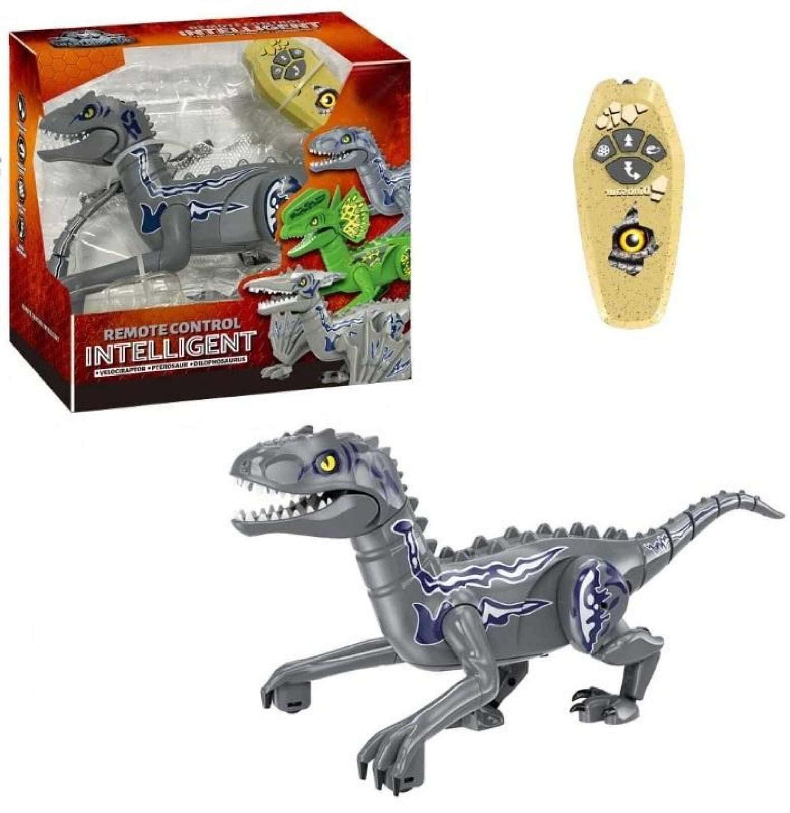 Dinozaur R/C velociraptor pudełko,270x263 mm