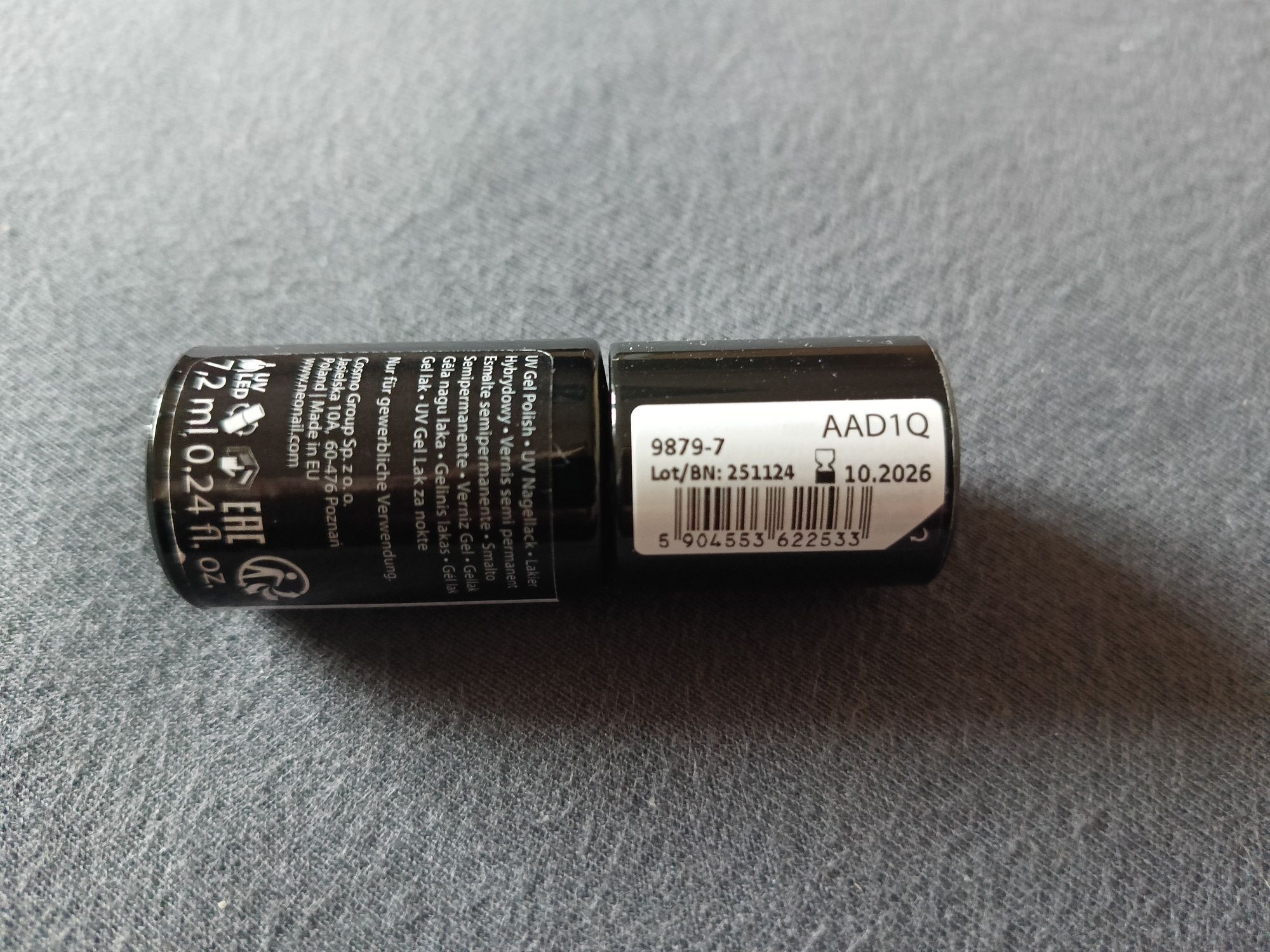 Neonail Top hybrydowy 9879-7 Top Frosted Powder Nail Art
