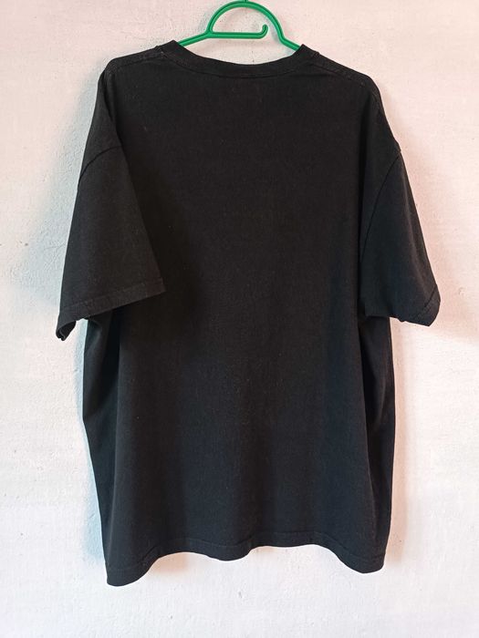Чорна футболка великого розміру бавовна