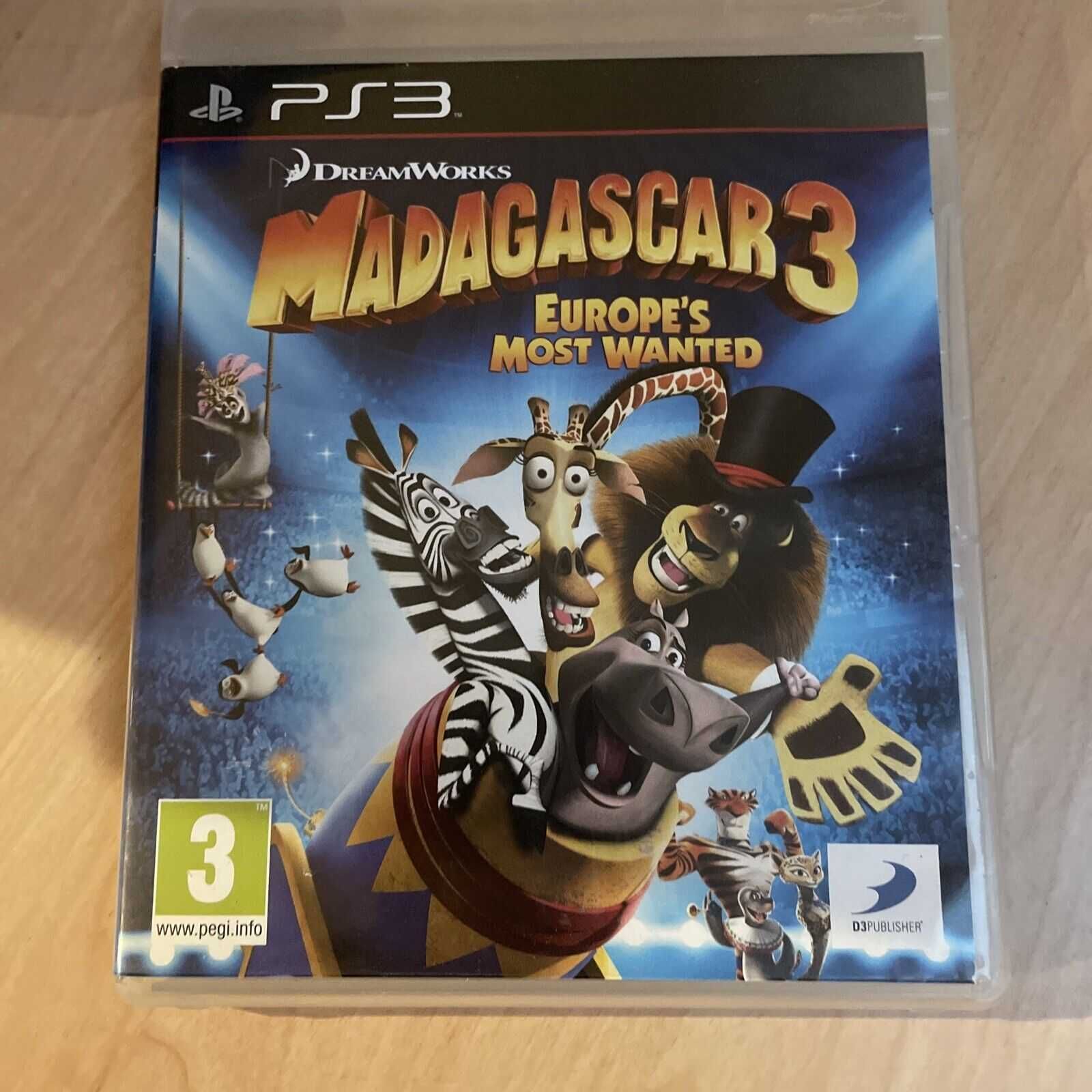 Gra Madagascar 3 PS3 Dla Dzieci Komis