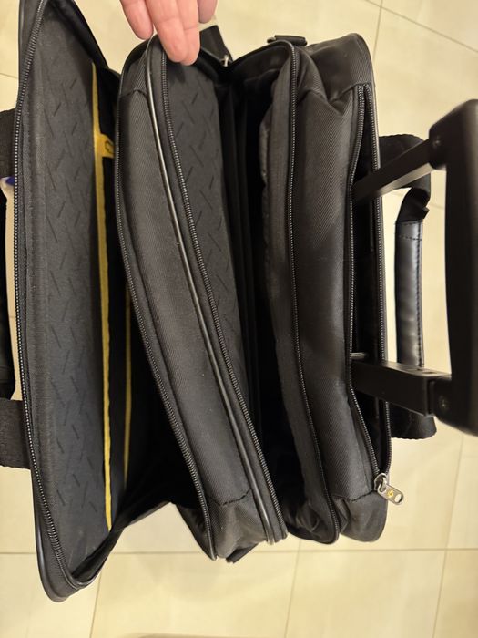 Torba na kółkach Samsonite, przegroda laptop telefon portfel