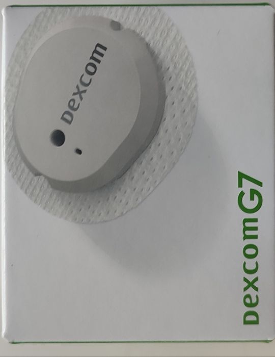 Czujnik poziomu cukru we krwi.sensor dexcom g7
