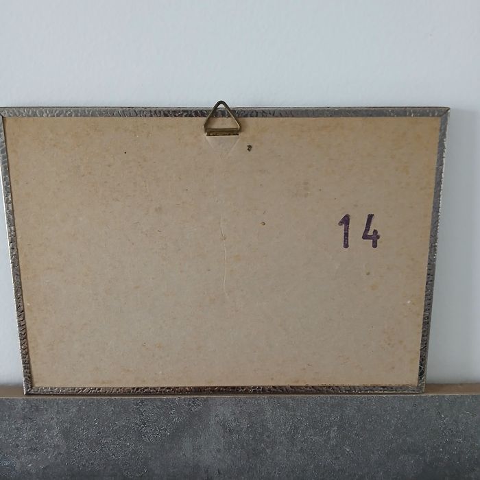 Piękny wydruk religijny w pięknej ramie.