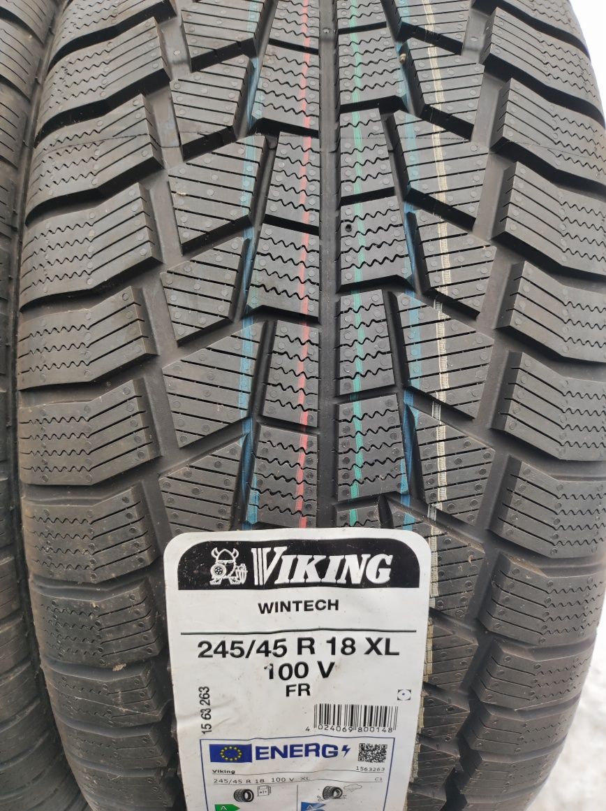 NOWE 245.45.18 Dwie opony Viking Wintech dot 2021