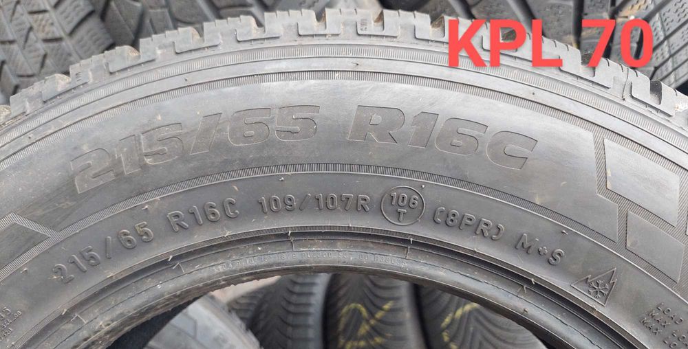 Opony zimowe 4szt. Pirelli Carier Winter 215/65/16 C kpl 70