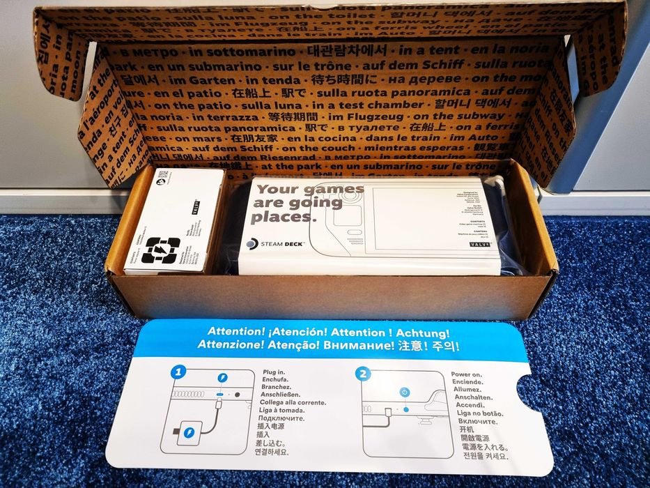 Steam Deck LCD 256GB + POKROWIEC - Nowa