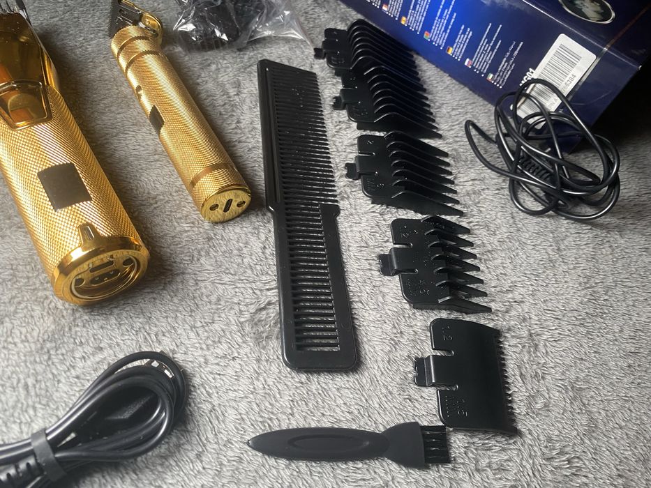 Машинка для стрижки + тример акумуляторні