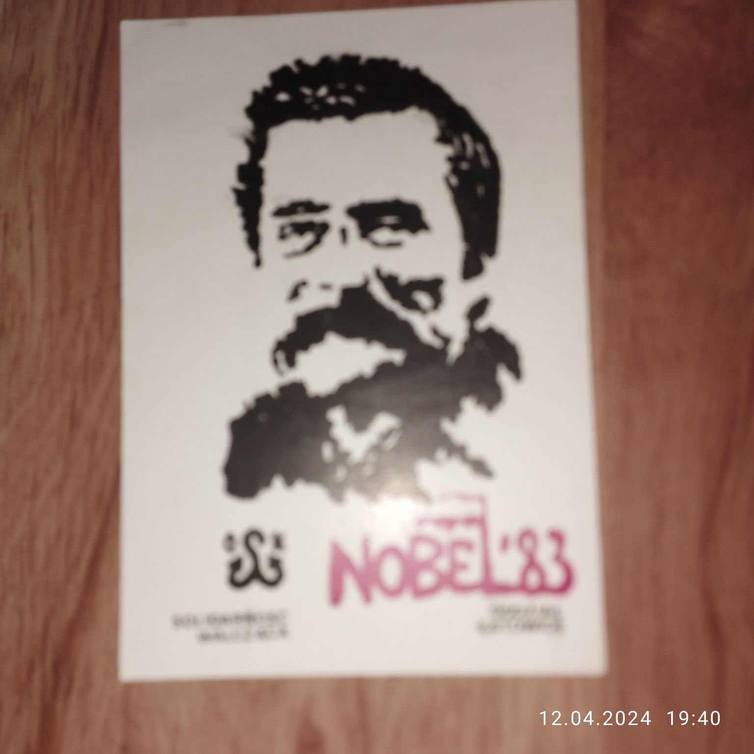Solidarność Walcząca Odział Katowice Nobel 83