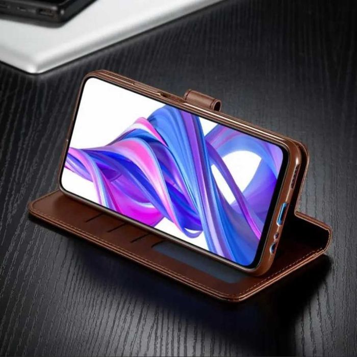 Кожаный чехол книжка на для Huawei P Smart Z чехлы хуавей 9X