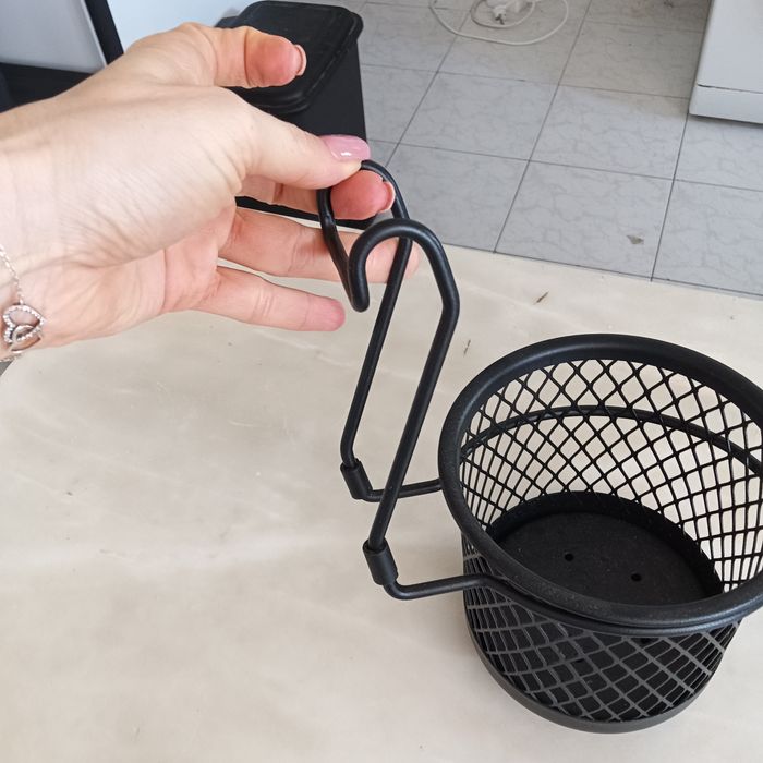 Recipiente Hultarp IKEA+ganchos