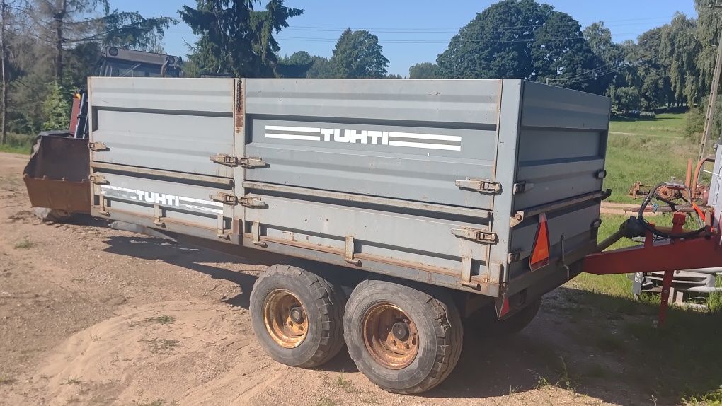 Przyczepa wywrotka 8t Tuhti