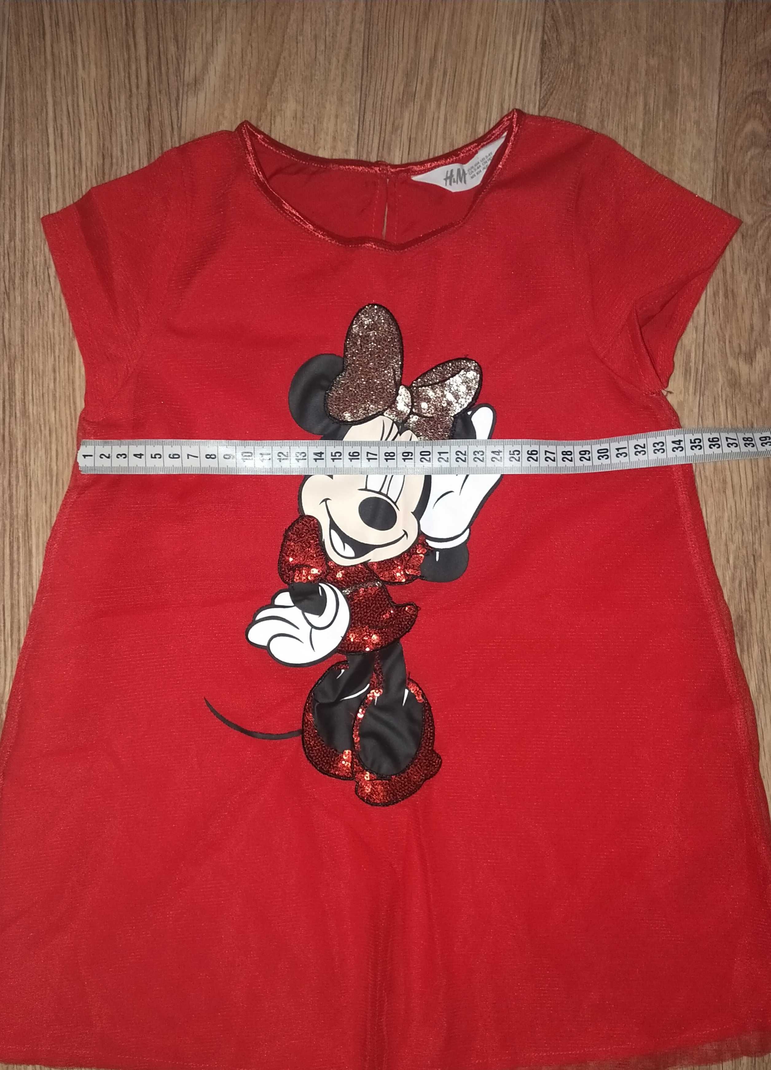 2 красиві платтячка H&M Minnie Mouse для дівчинки р.104