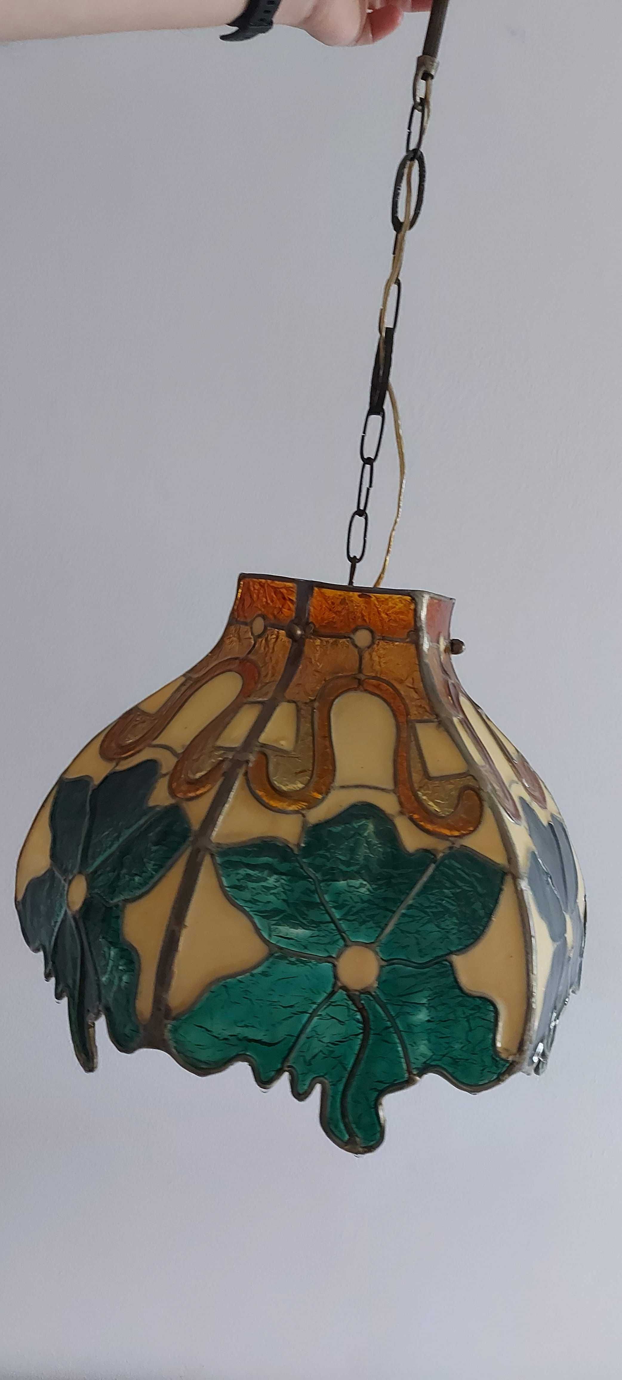 Candeiros Antigos retro vitral Tiffany